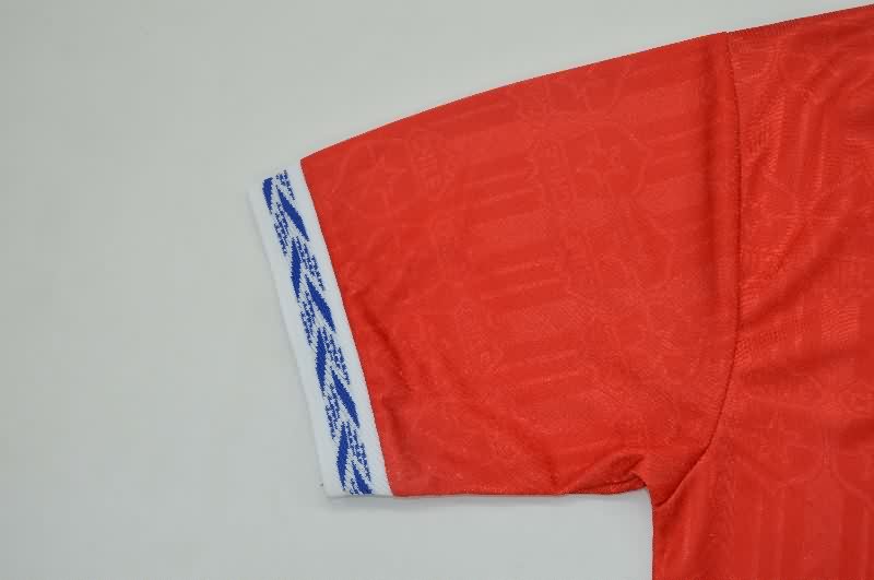Thailand Quality(AAA) 1995 Chile Home Retro Soccer Jersey