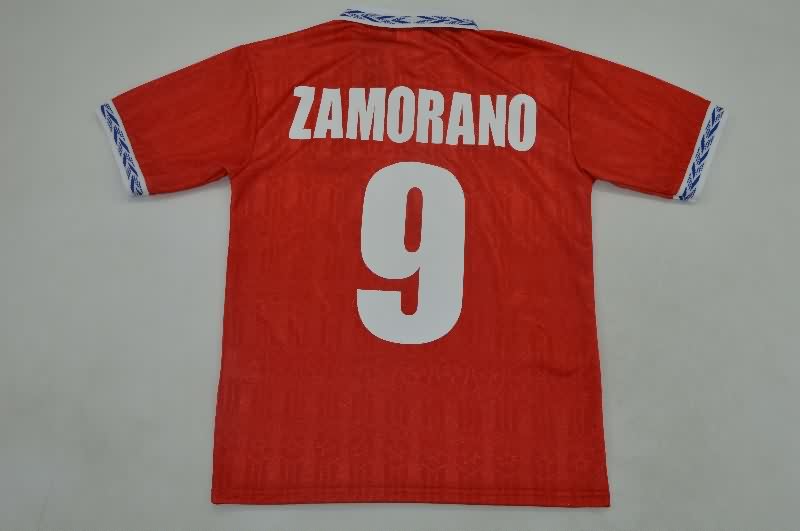 Thailand Quality(AAA) 1995 Chile Home Retro Soccer Jersey
