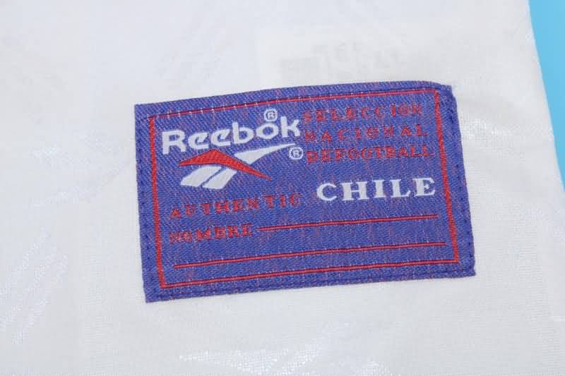 Thailand Quality(AAA) 1998 Chile Away Retro Soccer Jersey