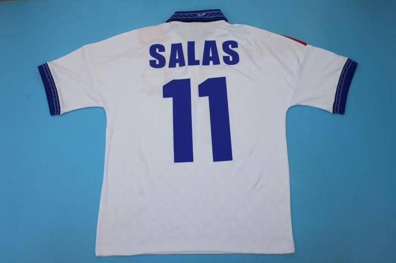 Thailand Quality(AAA) 1998 Chile Away Retro Soccer Jersey