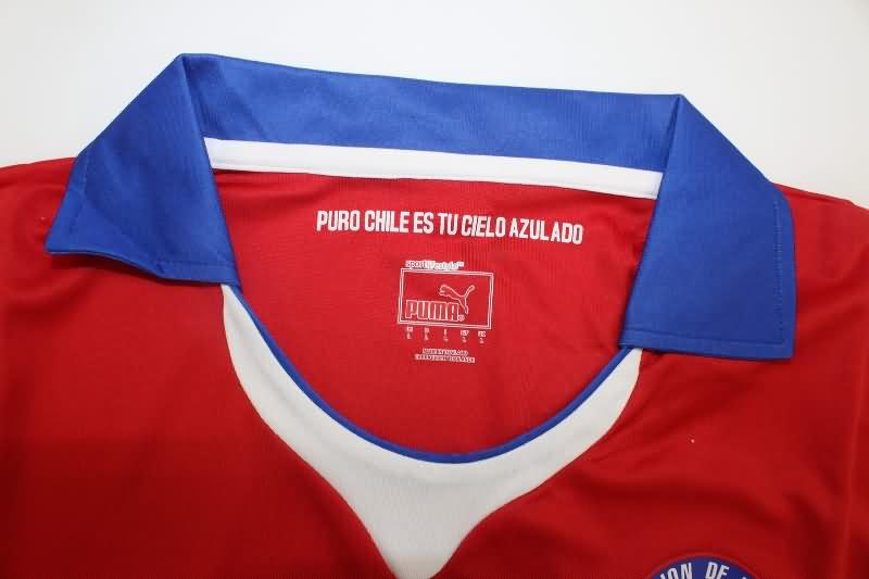 Thailand Quality(AAA) 2014 Chile Home Retro Soccer Jersey