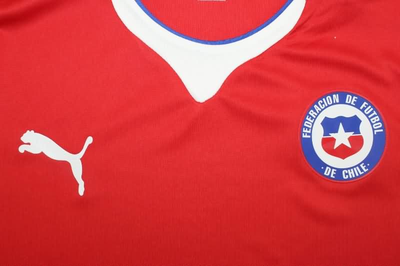 Thailand Quality(AAA) 2014 Chile Home Retro Soccer Jersey