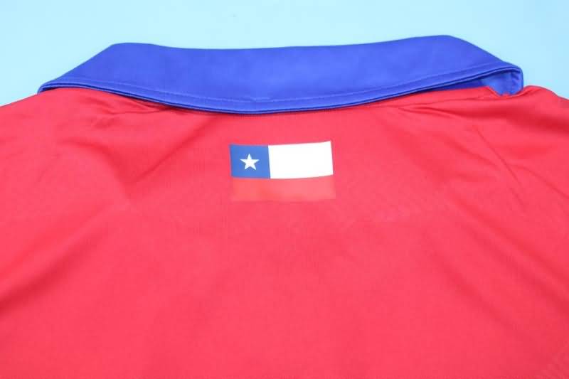 Thailand Quality(AAA) 2014 Chile Home Retro Soccer Jersey