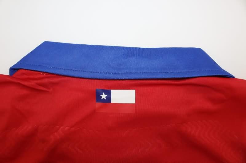 Thailand Quality(AAA) 2014 Chile Home Retro Soccer Jersey