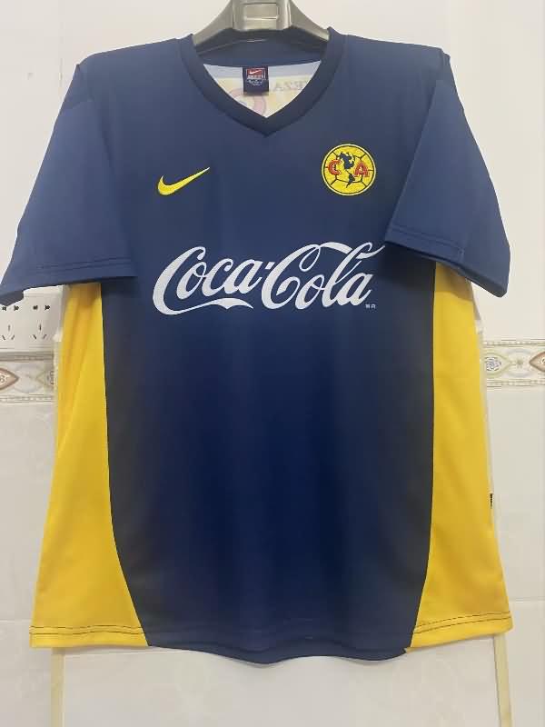Thailand Quality(AAA) 2000/01 Club America Away Retro Soccer Jersey