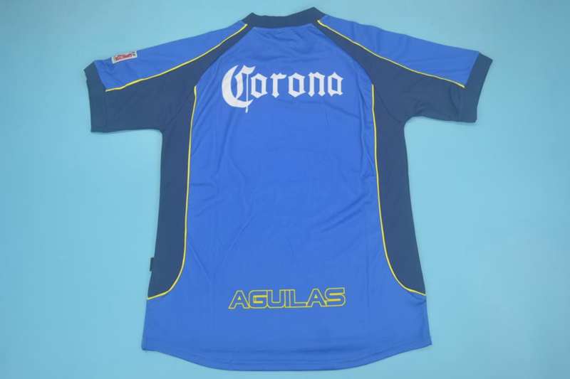 Thailand Quality(AAA) 2001/02 Club America Away Retro Soccer Jersey