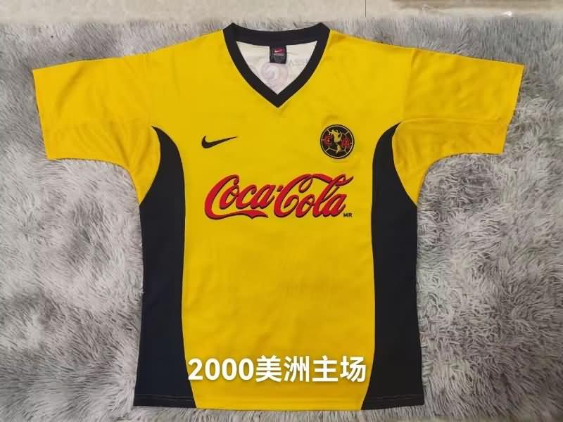 Thailand Quality(AAA) 2000 Club America Home Retro Soccer Jersey
