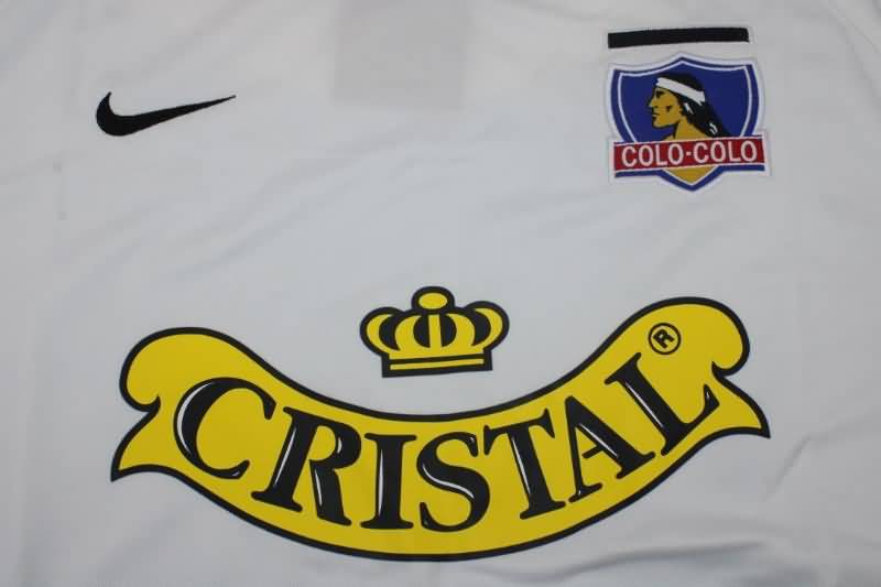 Thailand Quality(AAA) 2000/01 Colo Colo Retro Home Soccer Jersey