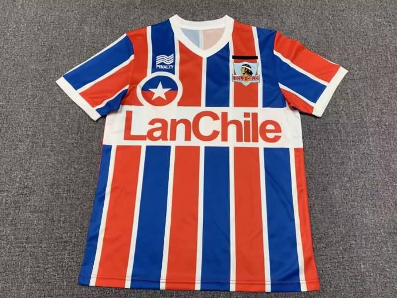 Thailand Quality(AAA) 1986 Colo Colo Away Retro Soccer Jersey