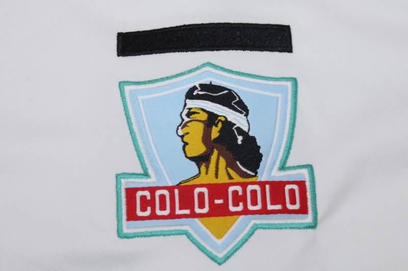 Thailand Quality(AAA) 1986 Colo Colo Home Retro Soccer Jersey