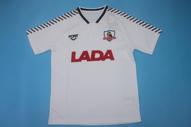 Thailand Quality(AAA) 1992 Colo Colo Retro Home Soccer Jersey