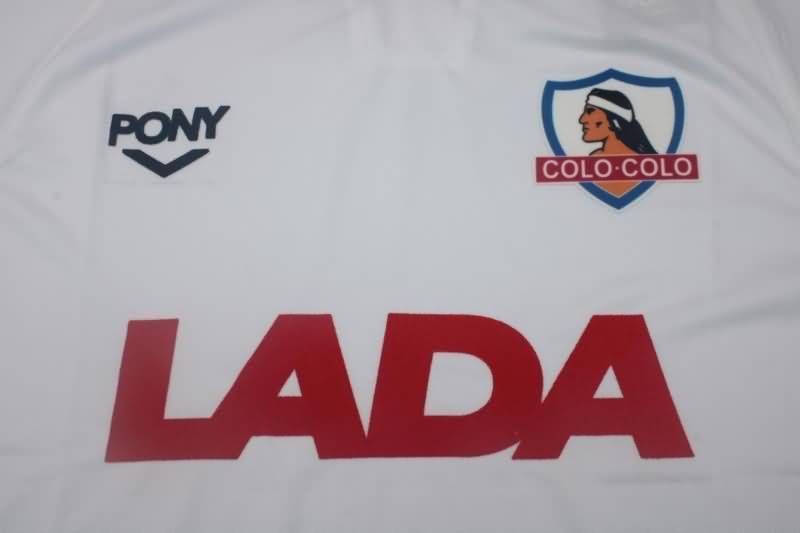 Thailand Quality(AAA) 1992 Colo Colo Retro Home Soccer Jersey