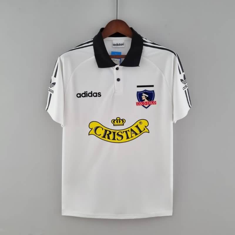 Thailand Quality(AAA) 1993 Colo Colo Home Retro Soccer Jersey