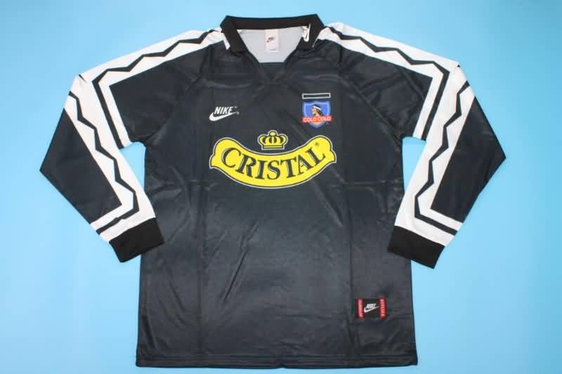 Thailand Quality(AAA) 1995 Colo Colo Retro Away Long Sleeve Soccer Jersey