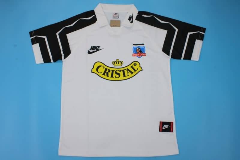 Thailand Quality(AAA) 1995 Colo Colo Retro Home Soccer Jersey