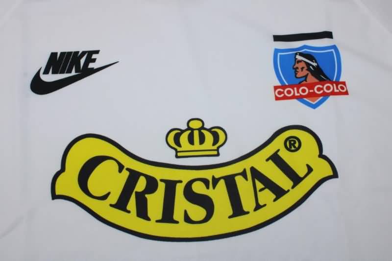 Thailand Quality(AAA) 1995 Colo Colo Retro Home Soccer Jersey