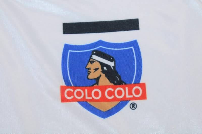 Thailand Quality(AAA) 1995 Colo Colo Retro Home Long Sleeve Soccer Jersey