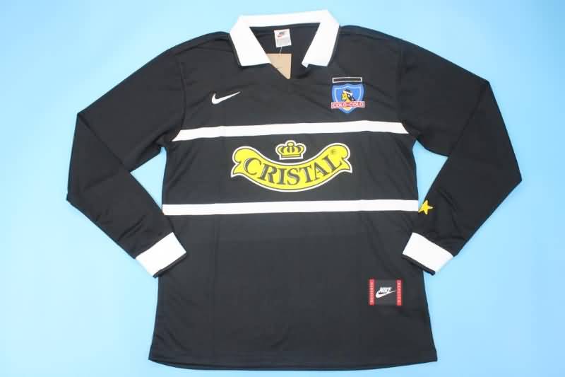 Thailand Quality(AAA) 1996 Colo Colo Away Retro Long Sleeve Soccer Jersey