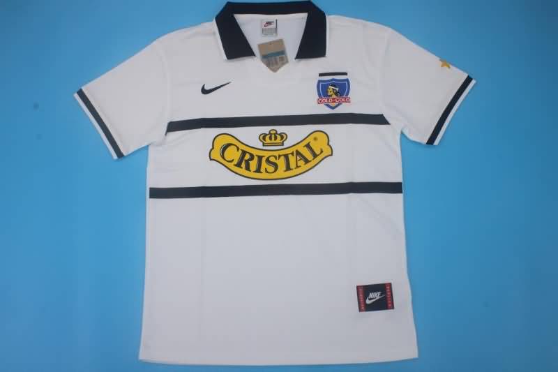 Thailand Quality(AAA) 1996 Colo Colo Retro Home Soccer Jersey