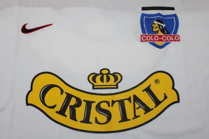 Thailand Quality(AAA) 1999 Colo Colo Retro Home Soccer Jersey