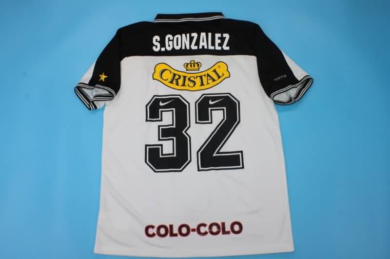 Thailand Quality(AAA) 1999 Colo Colo Retro Home Soccer Jersey