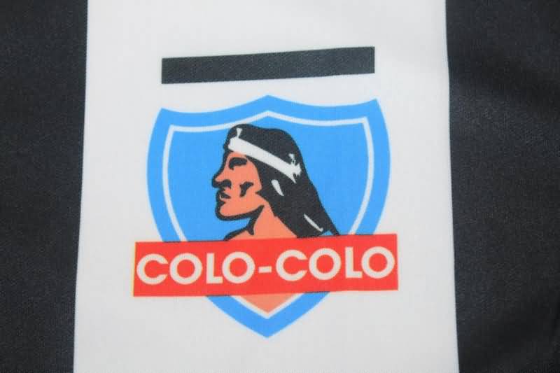 Thailand Quality(AAA) 2001 Colo Colo Retro Home Soccer Jersey