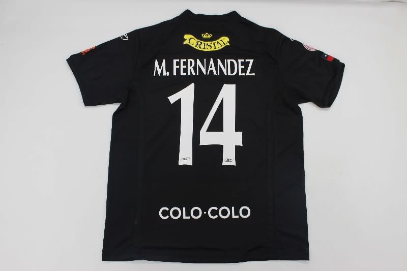Thailand Quality(AAA) 2004 Colo Colo Away Retro Soccer Jersey
