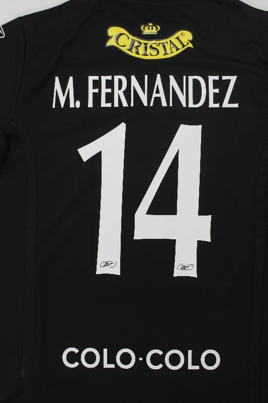 Thailand Quality(AAA) 2004 Colo Colo Away Retro Soccer Jersey