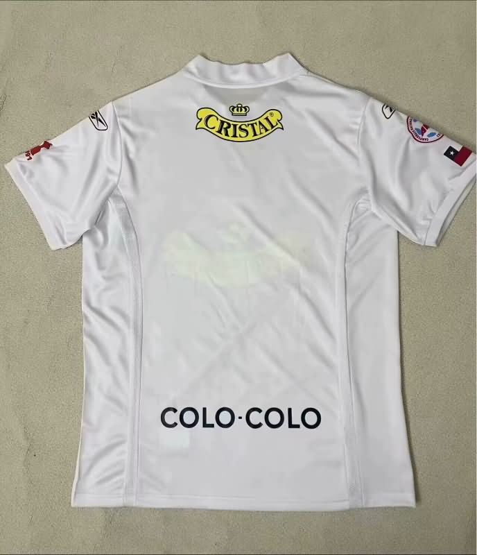 Thailand Quality(AAA) 2004 Colo Colo Home Retro Soccer Jersey
