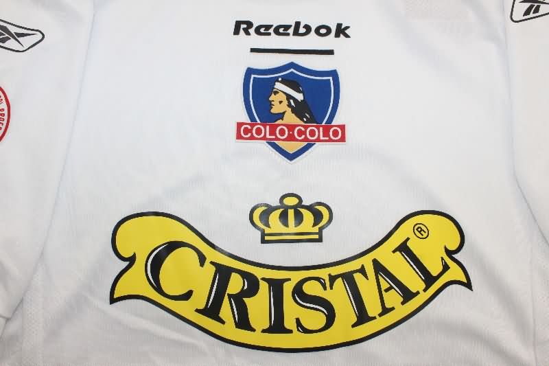 Thailand Quality(AAA) 2004 Colo Colo Home Retro Soccer Jersey