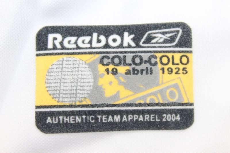 Thailand Quality(AAA) 2004 Colo Colo Home Retro Soccer Jersey