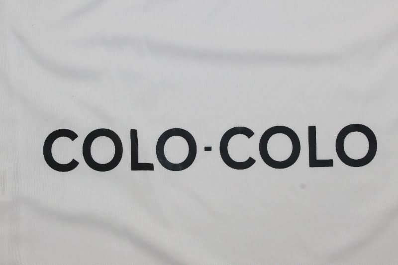 Thailand Quality(AAA) 2004 Colo Colo Home Retro Soccer Jersey