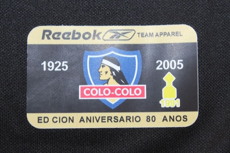 Thailand Quality(AAA) 2005 Colo Colo Away Retro Soccer Jersey