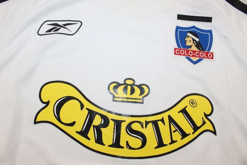 Thailand Quality(AAA) 2005 Colo Colo Home Retro Soccer Jersey