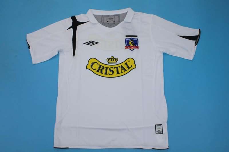 Thailand Quality(AAA) 2006 Colo Colo Home Retro Soccer Jersey