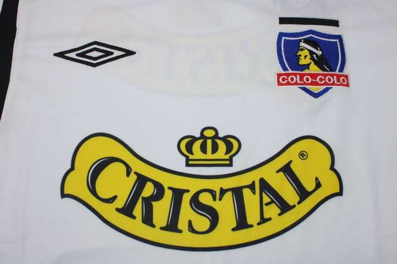 Thailand Quality(AAA) 2006 Colo Colo Home Retro Soccer Jersey
