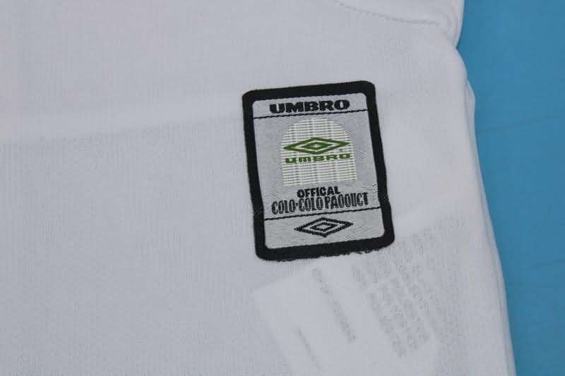Thailand Quality(AAA) 2006 Colo Colo Home Retro Soccer Jersey
