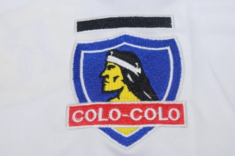 Thailand Quality(AAA) 2006 Colo Colo Home Long Sleeve Retro Soccer Jersey