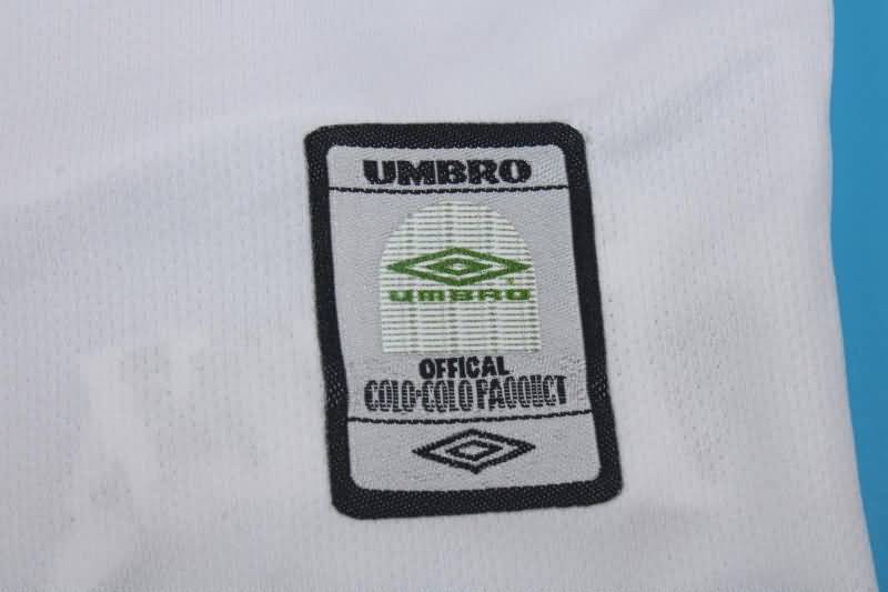 Thailand Quality(AAA) 2006 Colo Colo Home Long Sleeve Retro Soccer Jersey