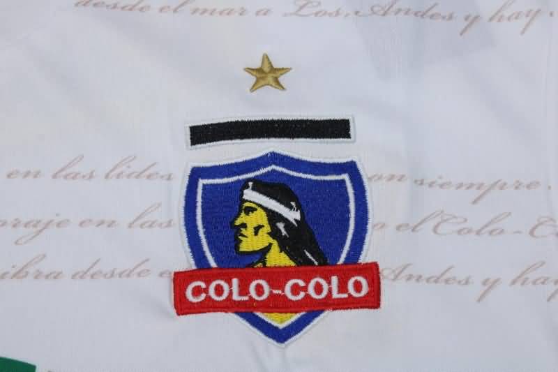 Thailand Quality(AAA) 2011 Colo Colo Retro Home Soccer Jersey