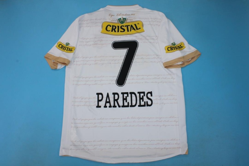 Thailand Quality(AAA) 2011 Colo Colo Retro Home Soccer Jersey