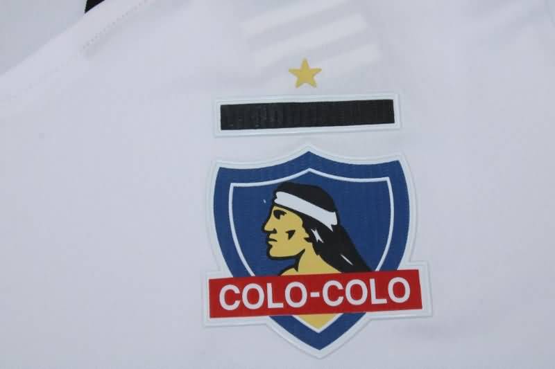 Thailand Quality(AAA) 2013 Colo Colo Retro Home Champion Soccer Jersey