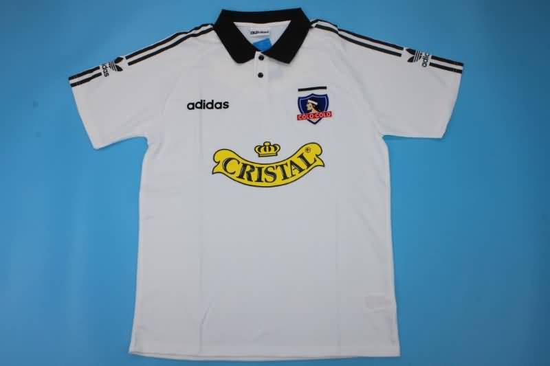 Thailand Quality(AAA) 1993/94 Colo Colo Retro Home Soccer Jersey