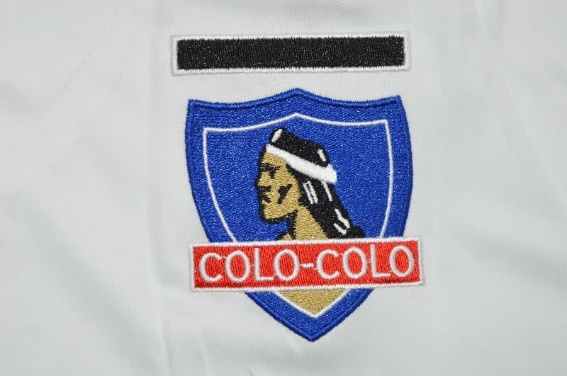 Thailand Quality(AAA) 1997/98 Colo Colo Home Retro Long Sleeve Soccer Jersey