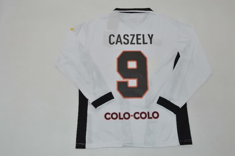 Thailand Quality(AAA) 1997/98 Colo Colo Home Retro Long Sleeve Soccer Jersey