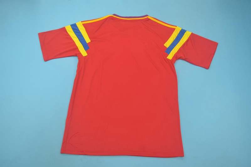 Thailand Quality(AAA) 1990 Colombia Away Retro Soccer Jersey