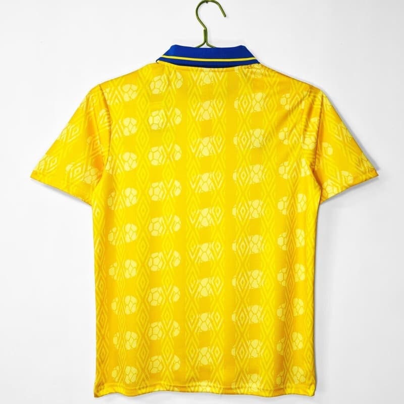 Thailand Quality(AAA) 1993 Colombia Home Retro Soccer Jersey