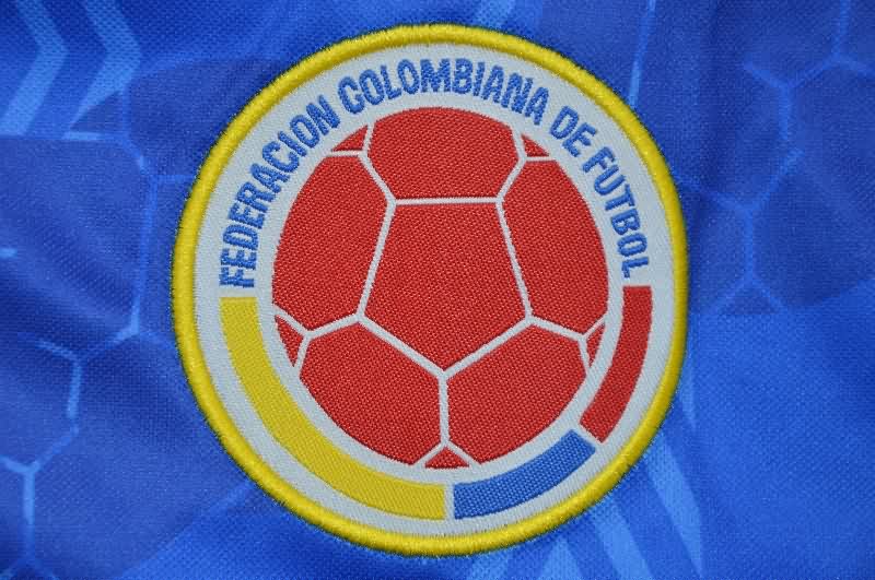 Thailand Quality(AAA) 1994 Colombia Away Retro Soccer Jersey