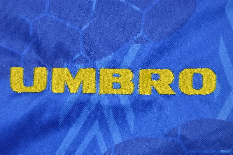 Thailand Quality(AAA) 1994 Colombia Away Retro Soccer Jersey