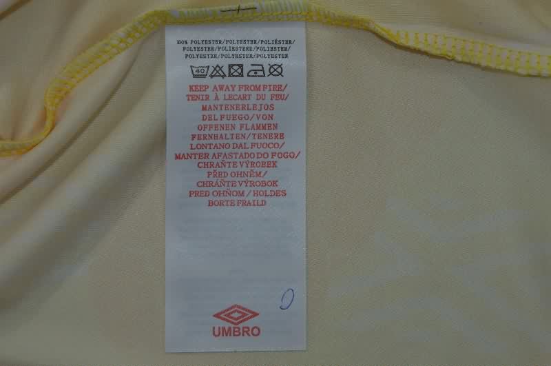 Thailand Quality(AAA) 1994 Colombia Home Long Sleeve Retro Soccer Jersey